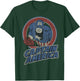 Marvel Captain America Retro Style Portrait T-Shirt - T-Shirt | Forest