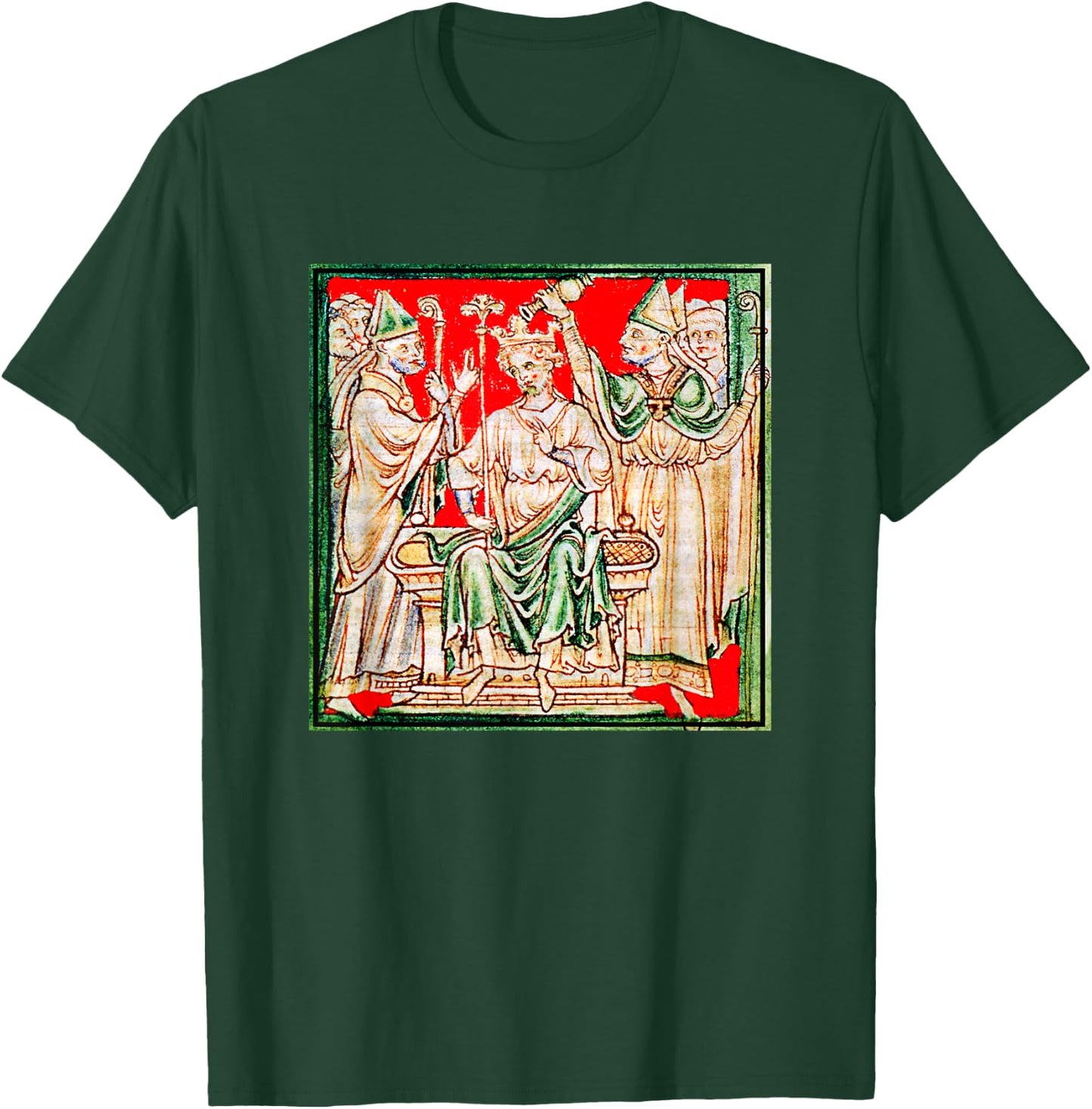Richard The Lionheart Coronation (1250) T-Shirt - T-Shirt | Forest