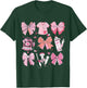 Coquette Pink Bow Ultrasound Tech Coquette T-Shirt - T-Shirt | Forest
