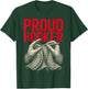 Proud Hooker Funny Crochet Pun Yarn Crafting Knitting Lover T-Shirt - T-Shirt | Forest