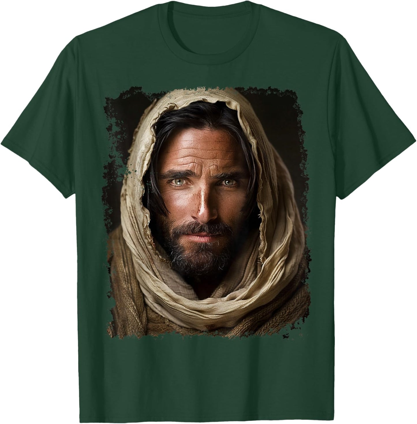 Face Jesus Christ T-Shirt - T-Shirt | Forest