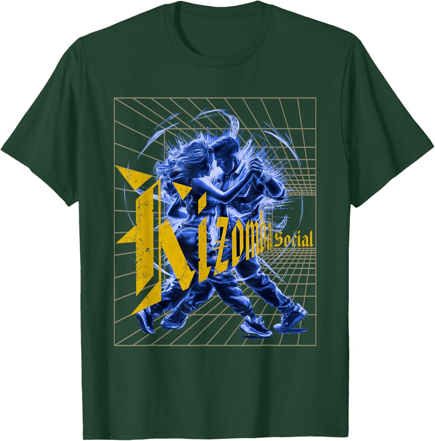 Kizomba Social Perspective Urban Kiz Kizombero Kizz T-Shirt - T-Shirt | Forest