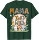 Mama Of The Two Wild Animal Safari 2Nd Birthday Party T-Shirt - T-Shirt | Forest