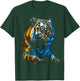 Tiger Artwork - Animal Art Tiger T-Shirt - T-Shirt | Forest