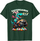 EasterSaurus Rex Easter Bunny T-Rex Dinosaur Monster Truck T-Shirt - T-Shirt | Forest