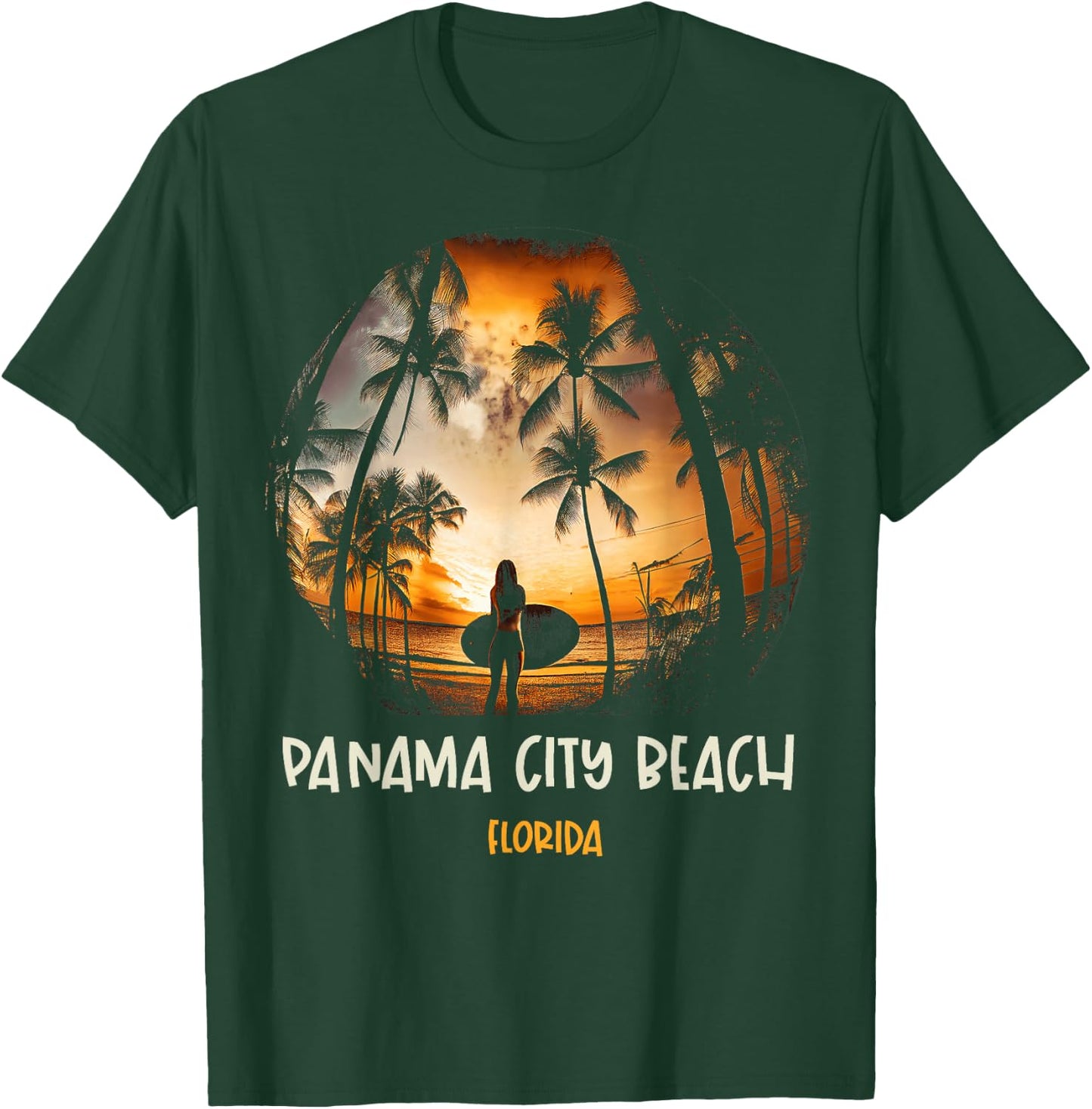 Panama City Beach Florida T-Shirt - T-Shirt | Forest