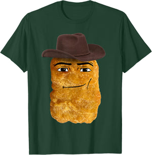 Cowboy Chicken Nugget Meme T-Shirt - T-Shirt | Forest