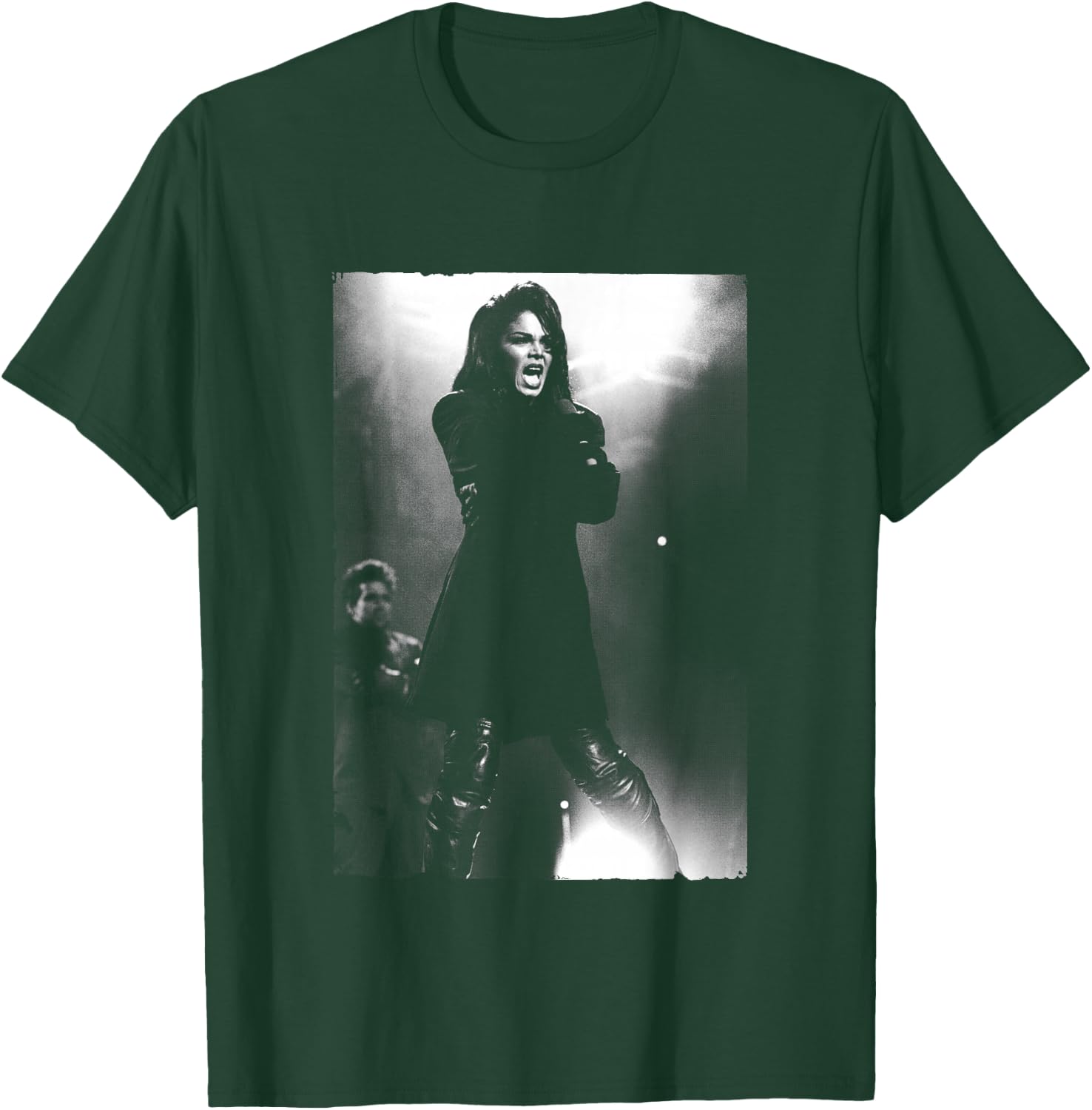 Janet Jackson Singing Live by Stephen Wright T-Shirt - T-Shirt | Forest