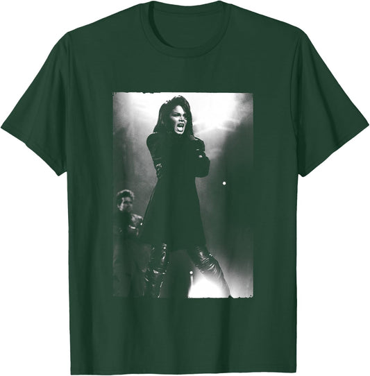 Janet Jackson Singing Live by Stephen Wright T-Shirt - T-Shirt | Forest