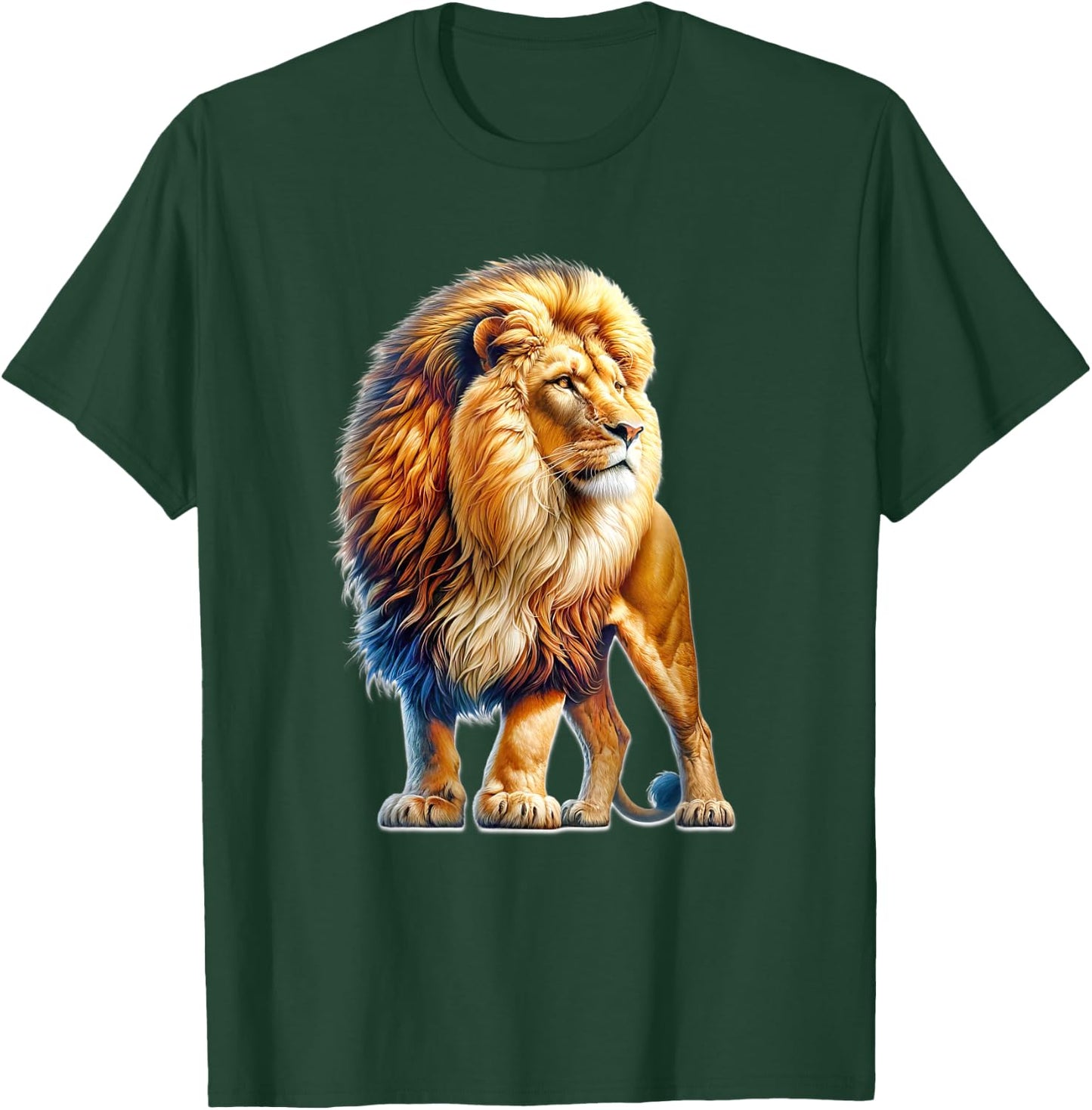 Lion x Majestic Lion T-Shirt - T-Shirt | Forest