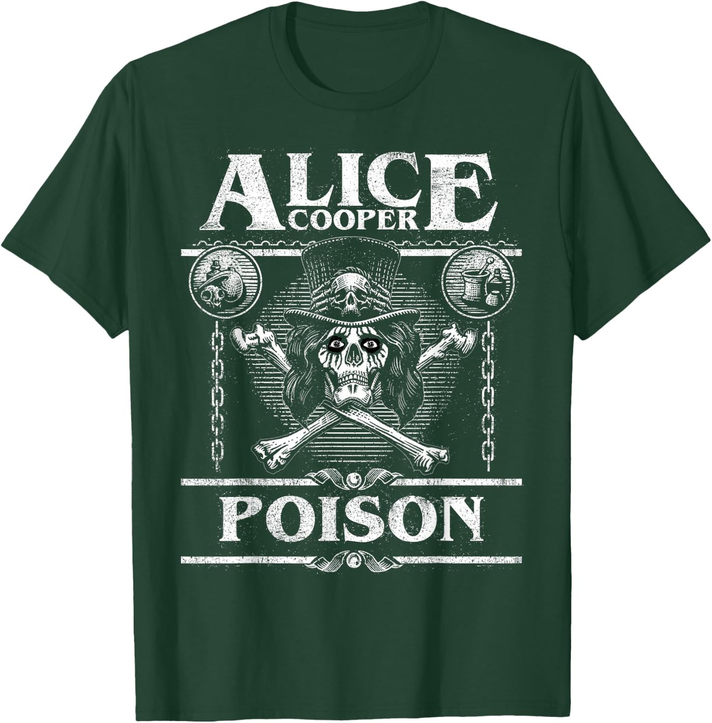 Alice Cooper – Poison Label T-Shirt - T-Shirt | Forest