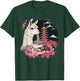 Llama Ramen Mount Fuji Sakura Pagoda Llamen Ramen Noodles T-Shirt - T-Shirt | Forest