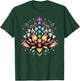 Chakra Lotus Flower Spiritual Yoga Lover T-Shirt - T-Shirt | Forest