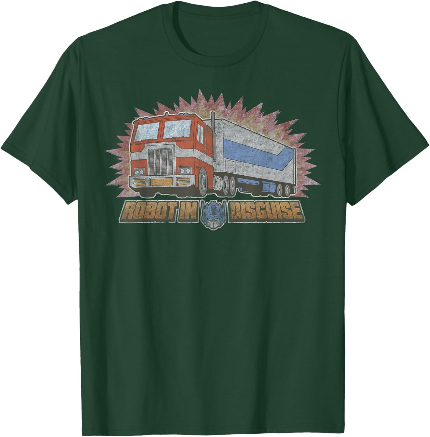 Transformers Optimus Prime Robot In Disguise T-Shirt - T-Shirt | Forest