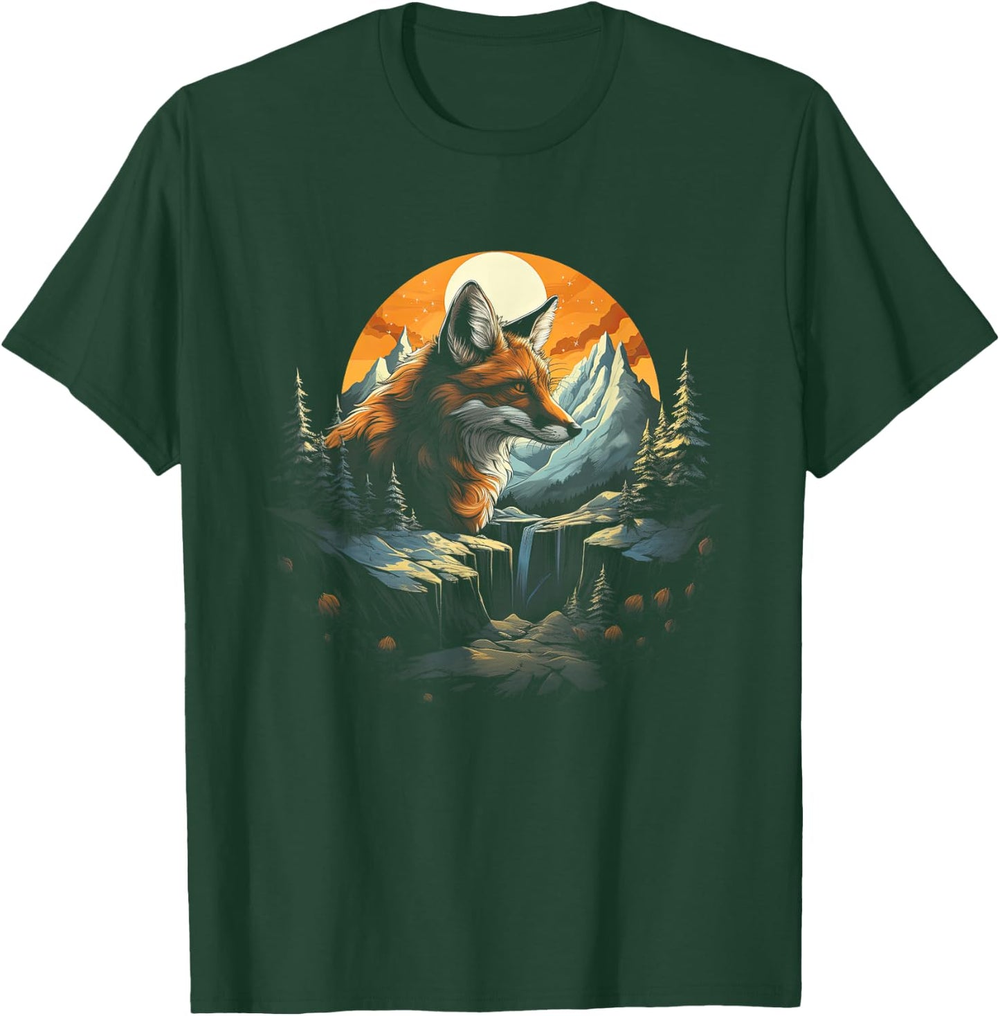 Fox Foxes Animal T-Shirt - T-Shirt | Forest