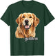 Golden Retriever Portrait T-Shirt - T-Shirt | Forest