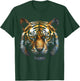 Tiger Animal Art Motif Tiger T-Shirt - T-Shirt | Forest