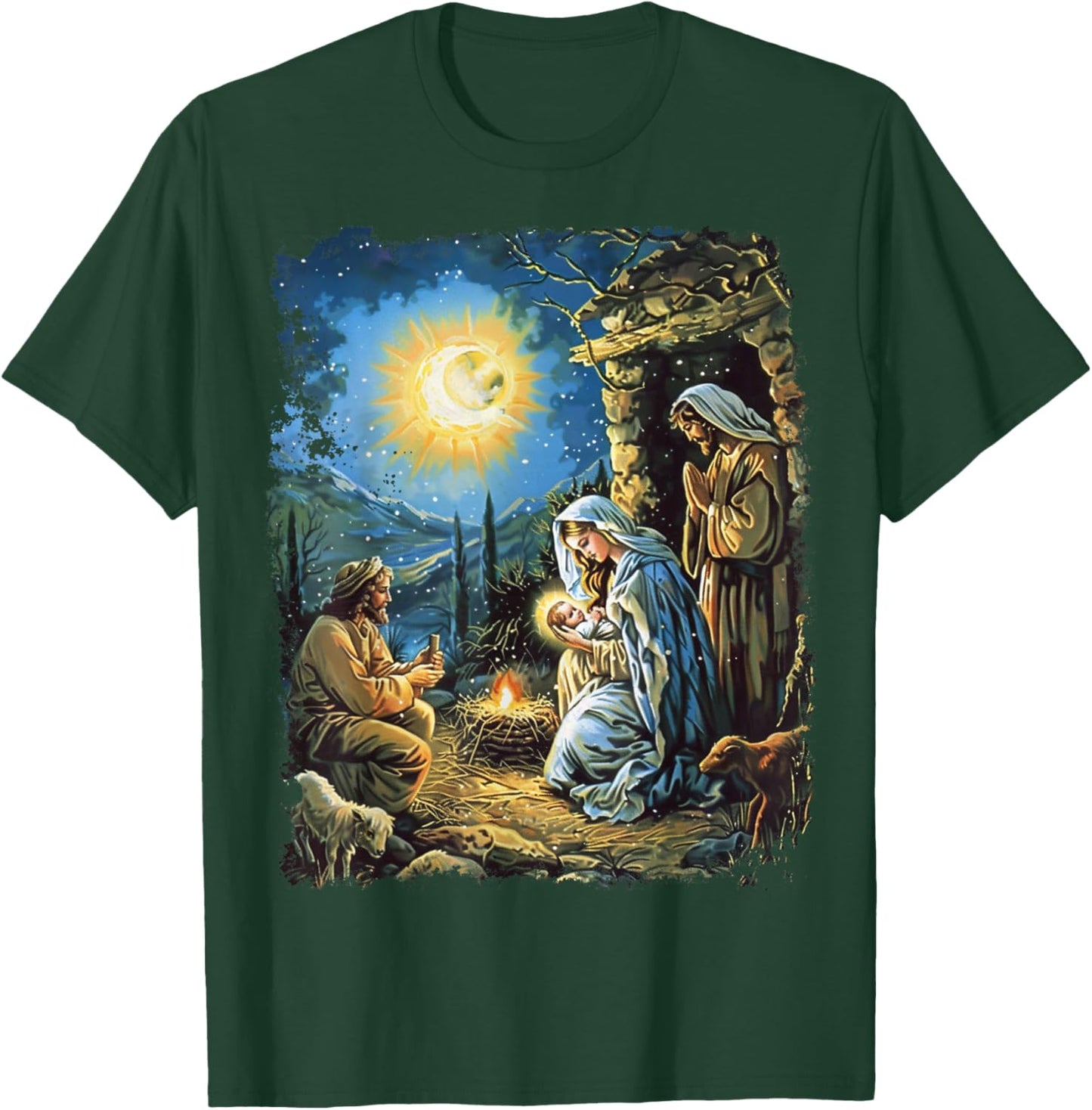 Birth of Jesus Christ T-Shirt - T-Shirt | Forest