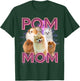 Pom Mom Pomeranian Dog Retro Bootleg T-Shirt - T-Shirt | Forest