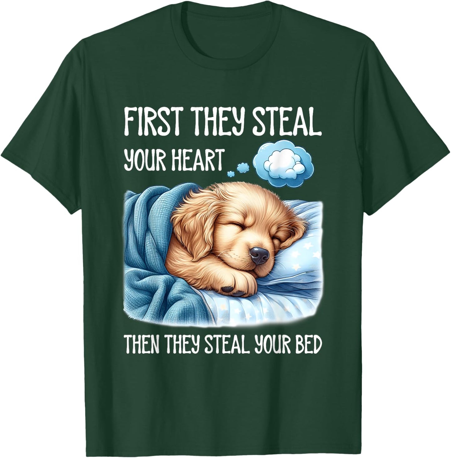 Dog Sleep Women T-Shirt - T-Shirt | Forest