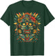 Aztec God Aztec Culture Mayan Indigenous Tlaloc Statue T-Shirt - T-Shirt | Forest