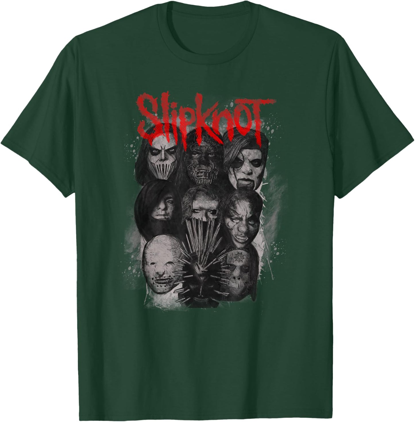 Slipknot Official We Are Not Your Kind Faded Black Adult T-Shirt - T-Shirt | Forest