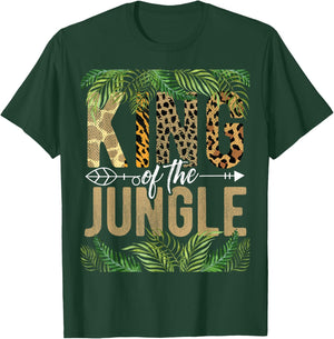 King Of The Jungle Tropical Animal Adventure Vacation T-Shirt - T-Shirt | Forest