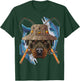 Fishing Rottweiler Outdoor Fisherman Dog Cute Fly Fishing T-Shirt - T-Shirt | Forest