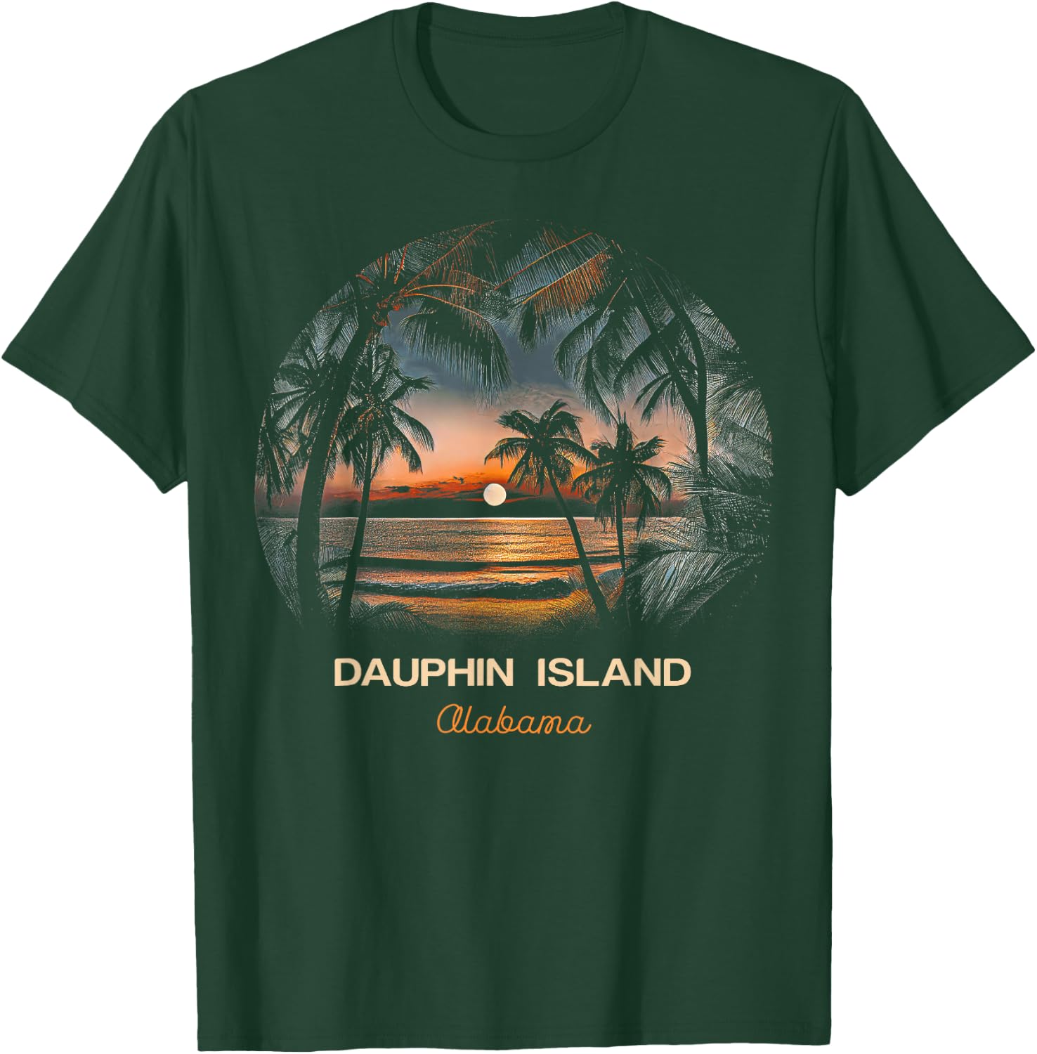 Dauphin Island Alabama T-Shirt - T-Shirt | Forest