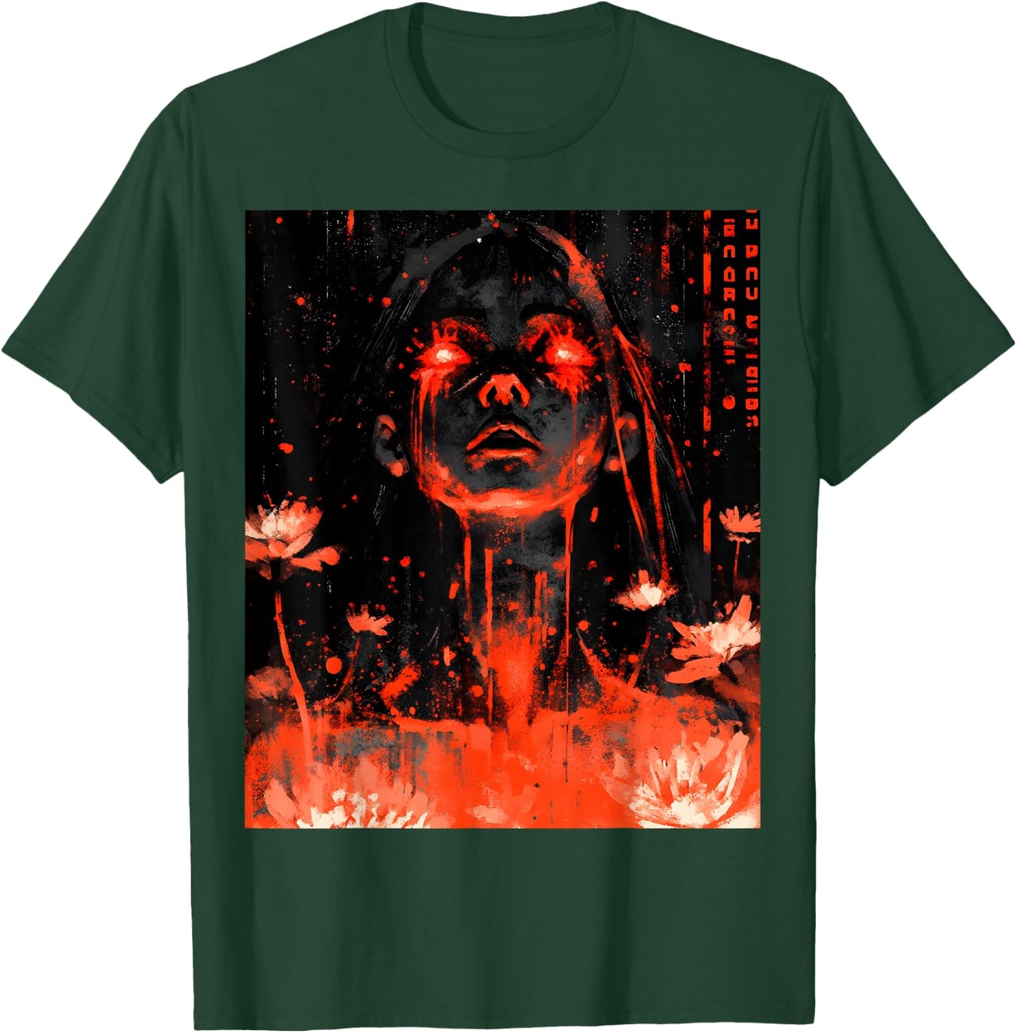 Japan Horror Anime Manga Japanese Creepy Kawaii Goth T-Shirt - T-Shirt | Forest