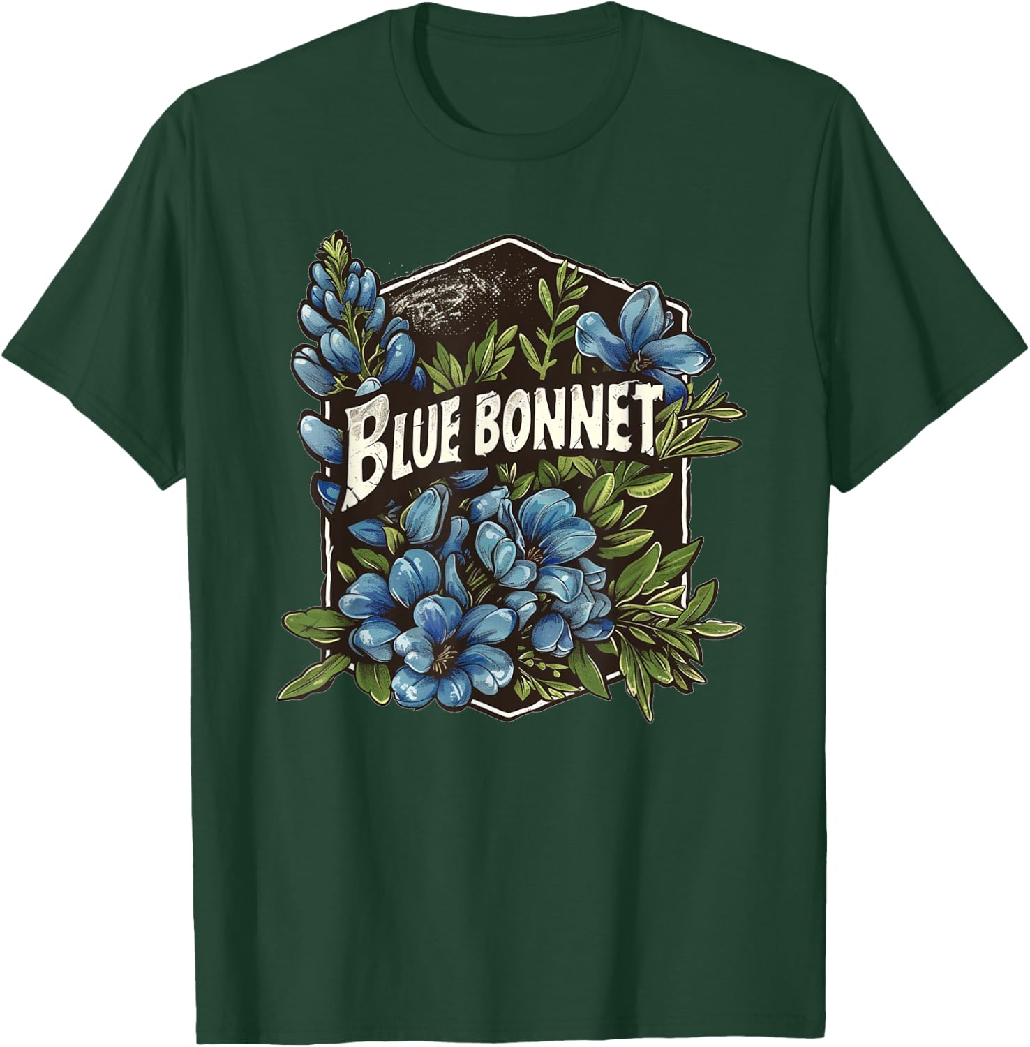 Pretty Bluebonnet Costume for Flower Lovers T-Shirt - T-Shirt | Forest