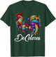 DeColores Cursillo Rainbow Rooster Catholic T-Shirt - T-Shirt | Forest