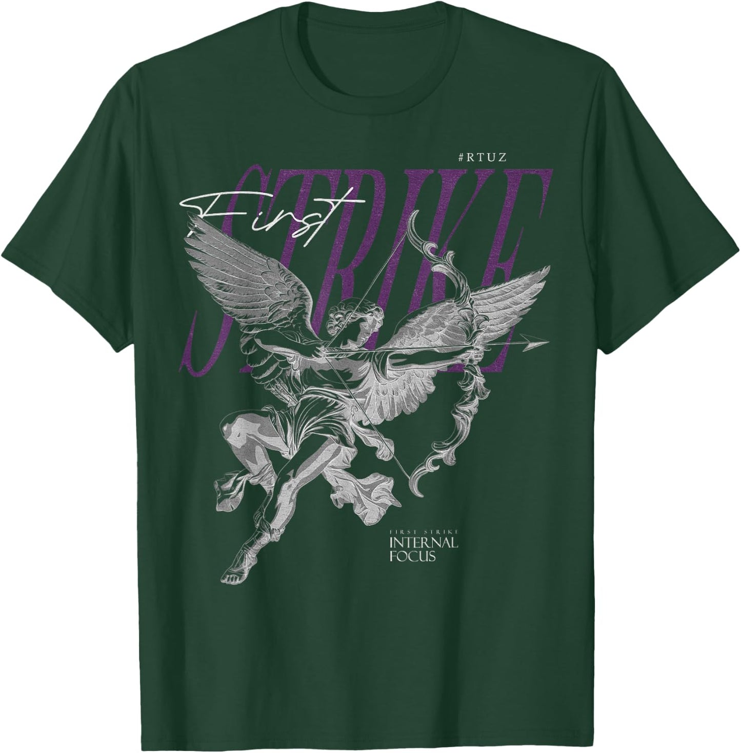 Aesthetic Clothes Vintage Streetwear Fashion Women Men Angel T-Shirt - T-Shirt | Forest