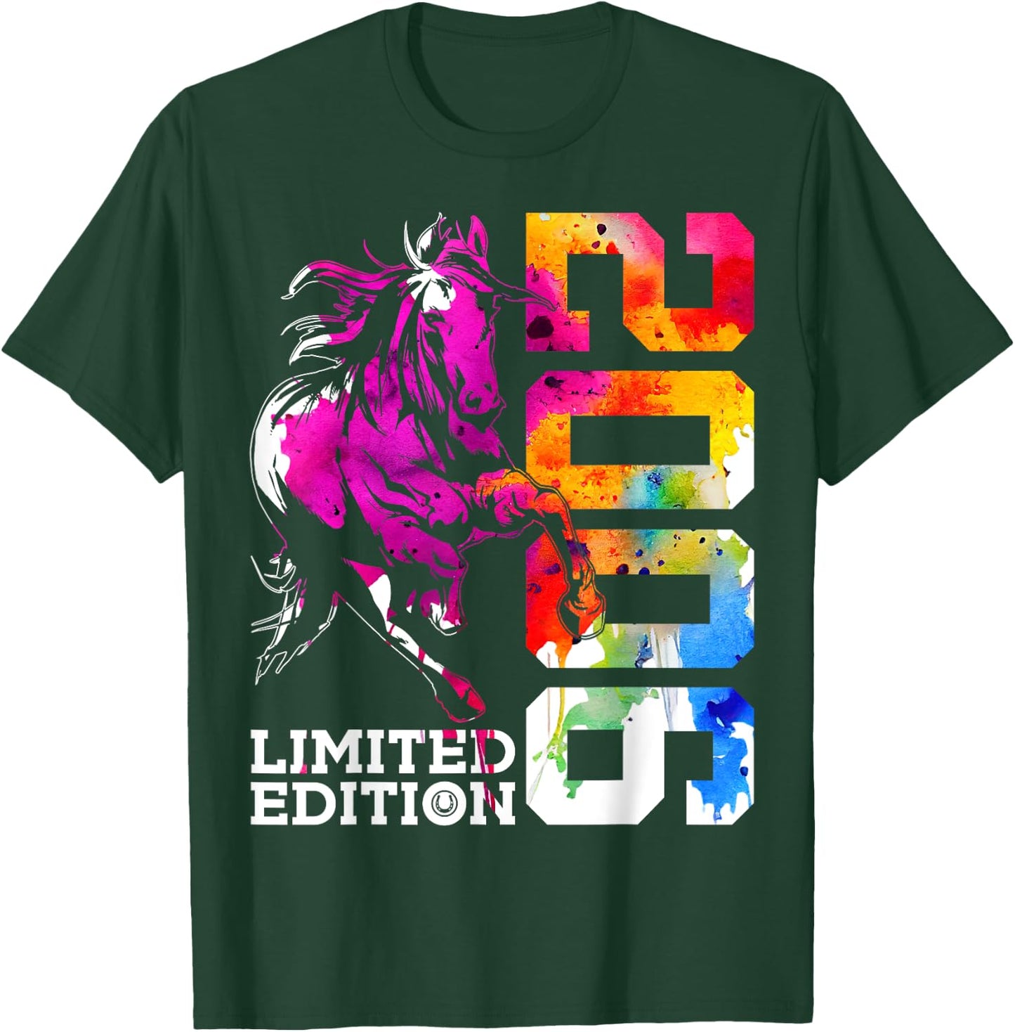 Limited Edition 2006 Riding Horse 19th Birthday T-Shirt - T-Shirt | Forest