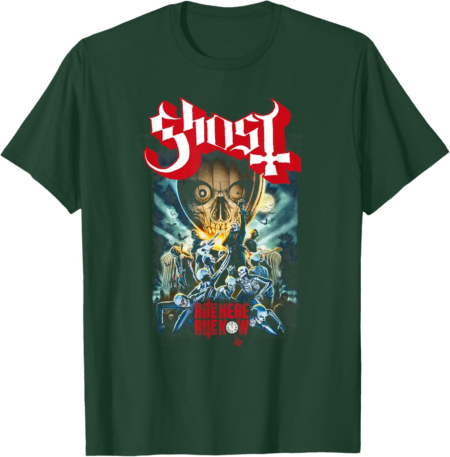Ghost – Rite Here, Rite Now Poster T-Shirt - T-Shirt | Forest