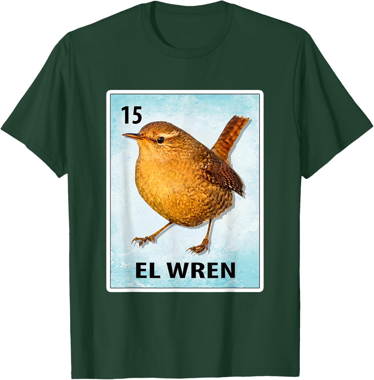 El Wren Mexican Wren Cards T-Shirt - T-Shirt | Forest