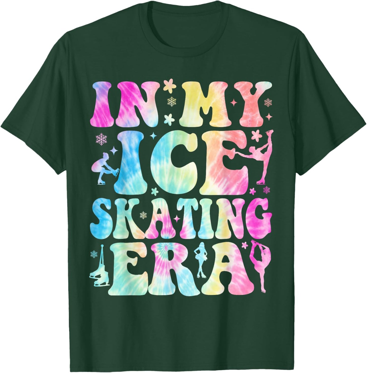 In My Ice Skating Era T-Shirt - T-Shirt | Forest