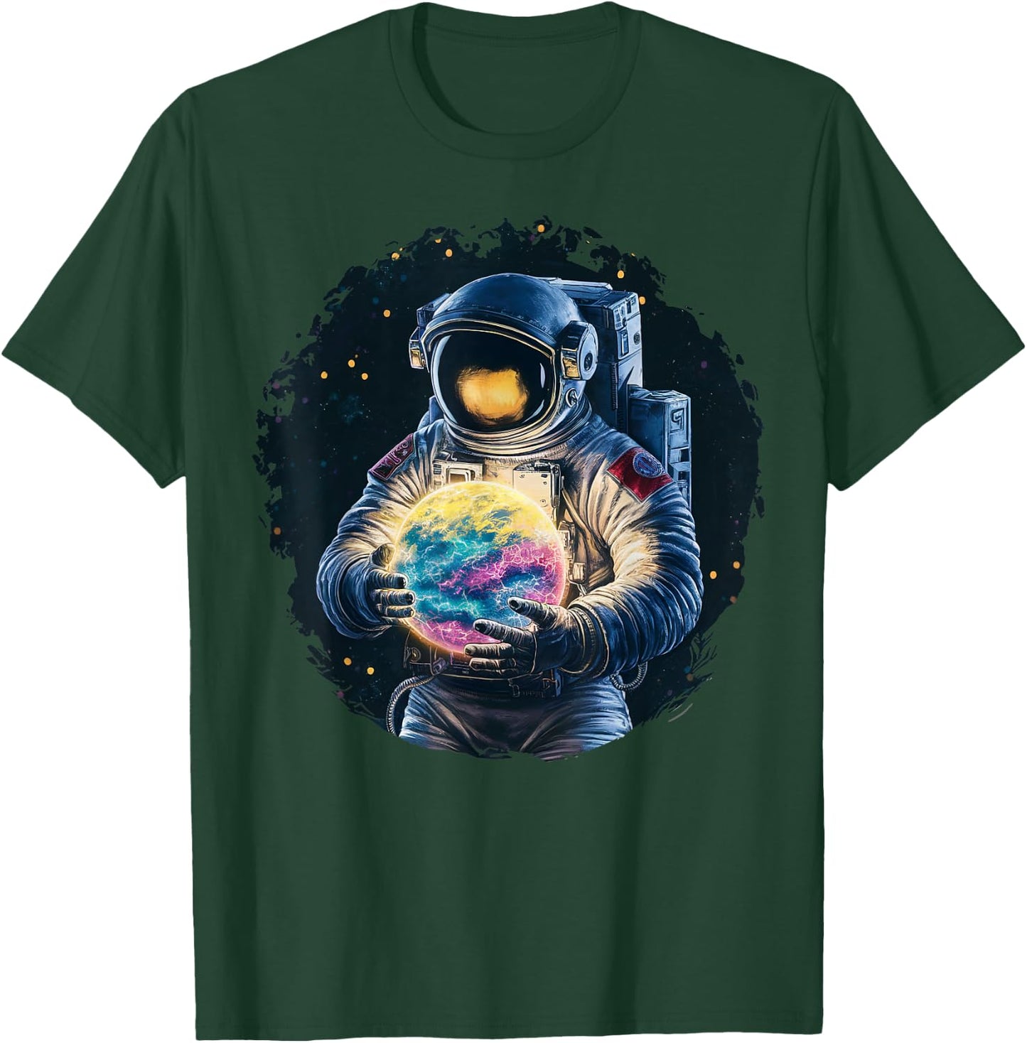 Astronaut Planet Science Space Funny Gifts Women Kid T-Shirt - T-Shirt | Forest