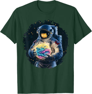 Astronaut Planet Science Space Funny Gifts Women Kid T-Shirt - T-Shirt | Forest