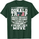 I Support Donald Trump I Drink Beer I Turn Wrenches (back) T-Shirt - T-Shirt | Forest