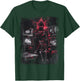 Television Weirdcore Glitchcore Mask Digital Horror Grunge T-Shirt - T-Shirt | Forest