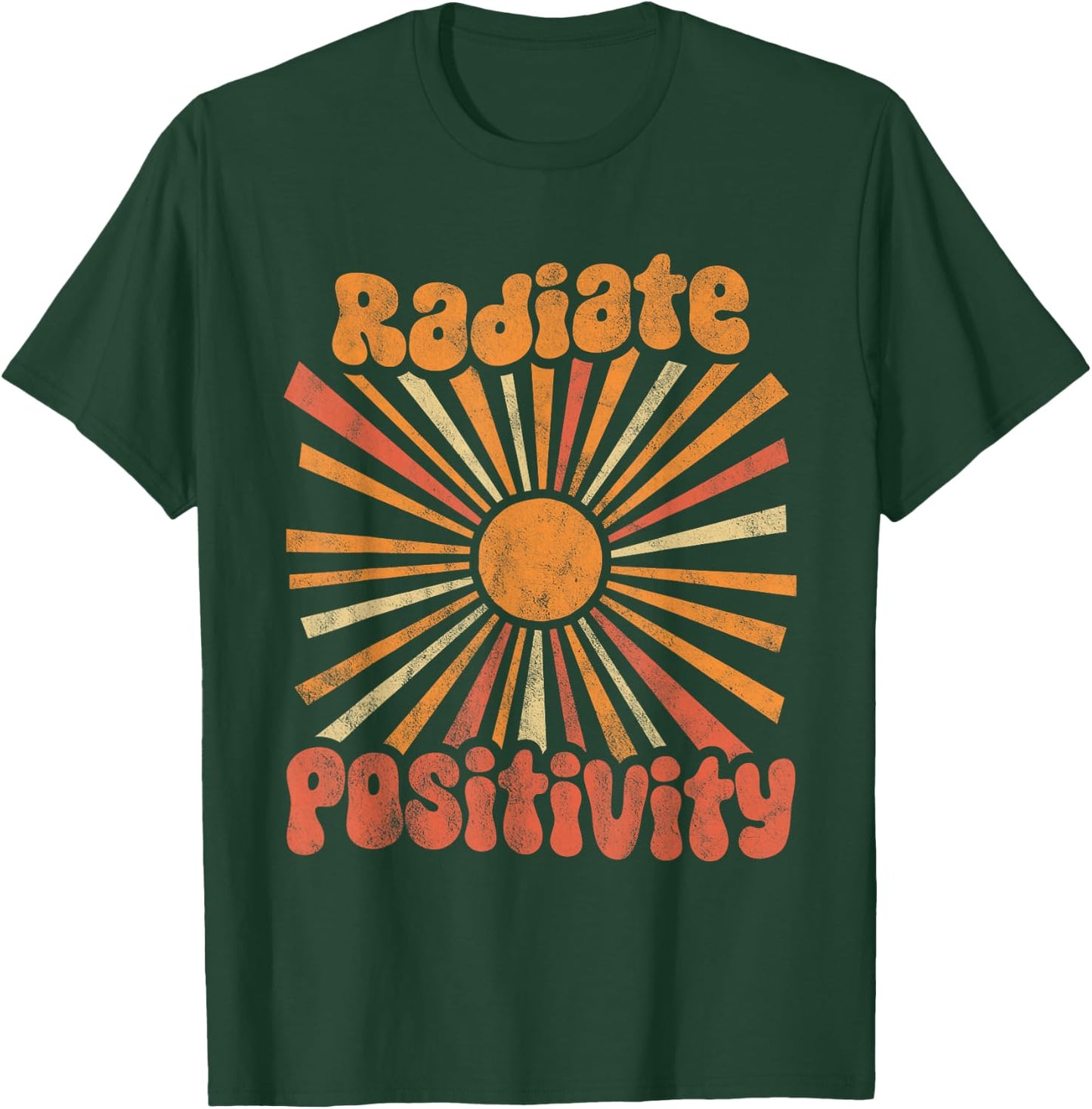 Radiate Positivity T-Shirt - T-Shirt | Forest