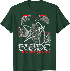 Marvel Blade The Vampire Hunter 90s Comics T-Shirt - T-Shirt | Forest