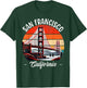 Golden Gate Bridge San Francisco California USA Golden Gate T-Shirt - T-Shirt | Forest