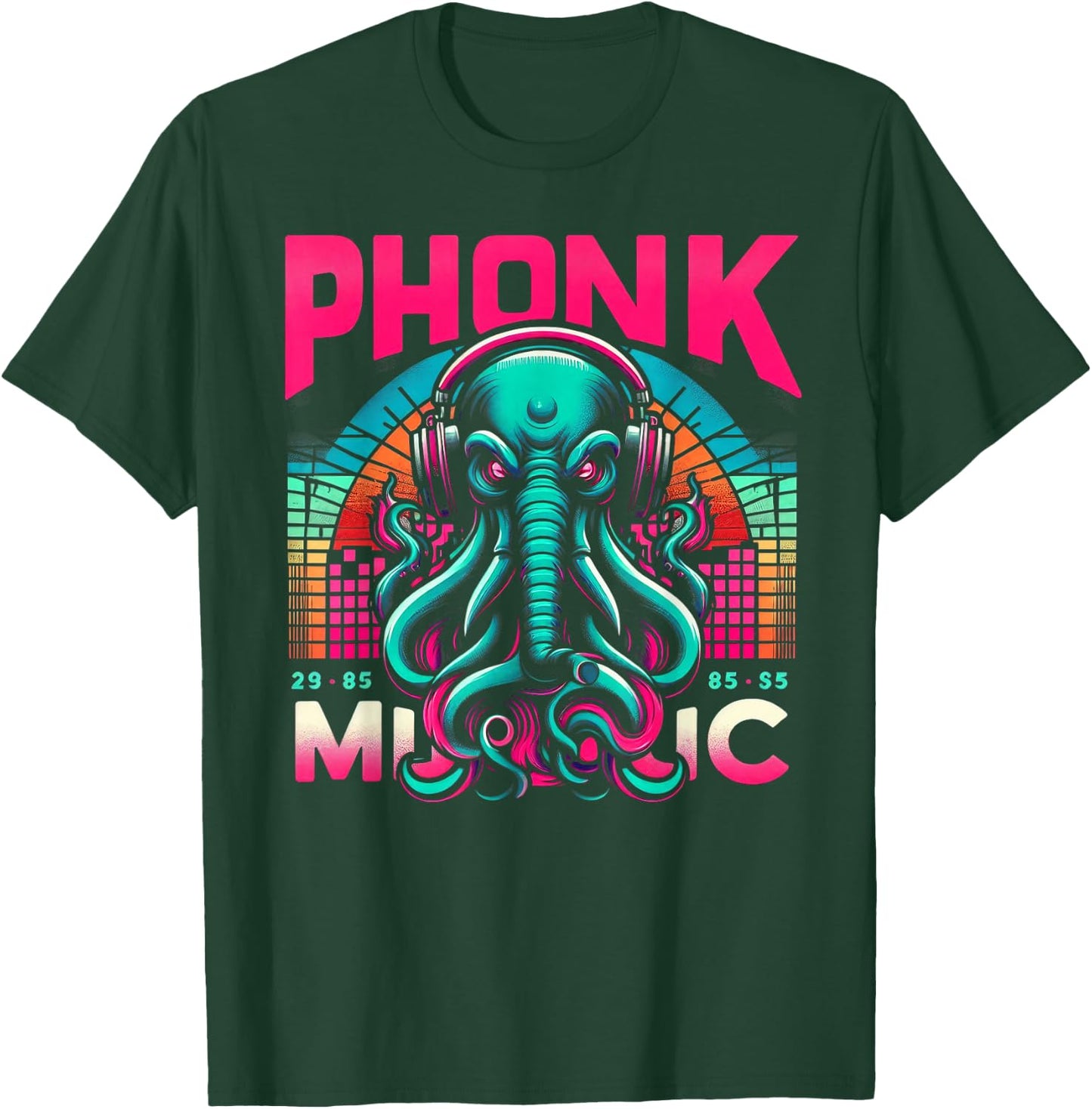 Certified Phonk Addict: No Cure T-Shirt - T-Shirt | Forest