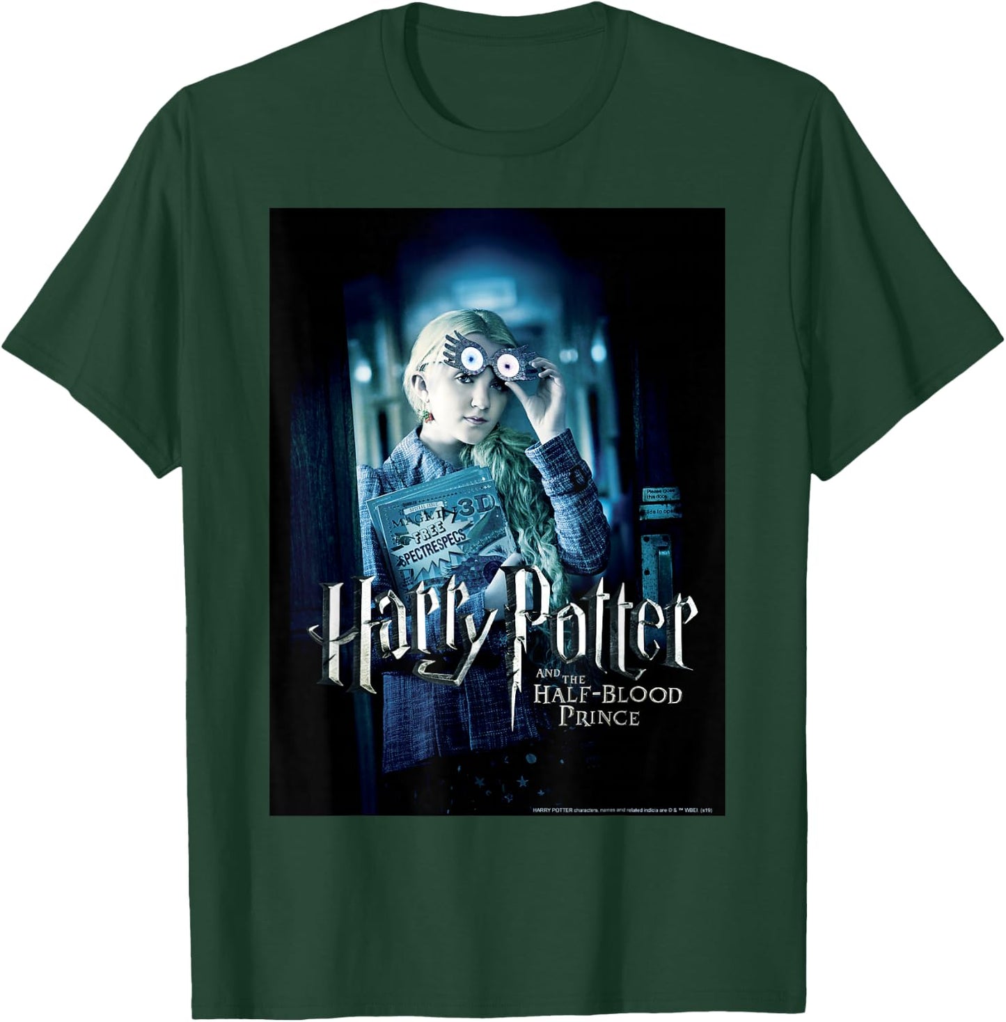 Harry Potter Half-Blood Prince Luna Lovegood Poster T-Shirt - T-Shirt | Forest