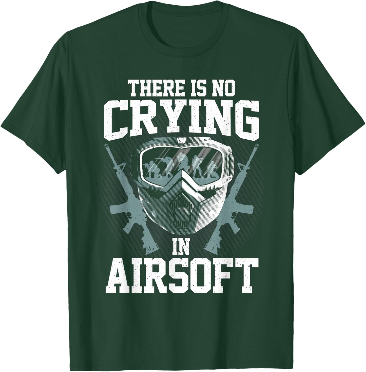 Funny Airsoft Art Women Shooting Airsoft Gun Lover T-Shirt - T-Shirt | Forest