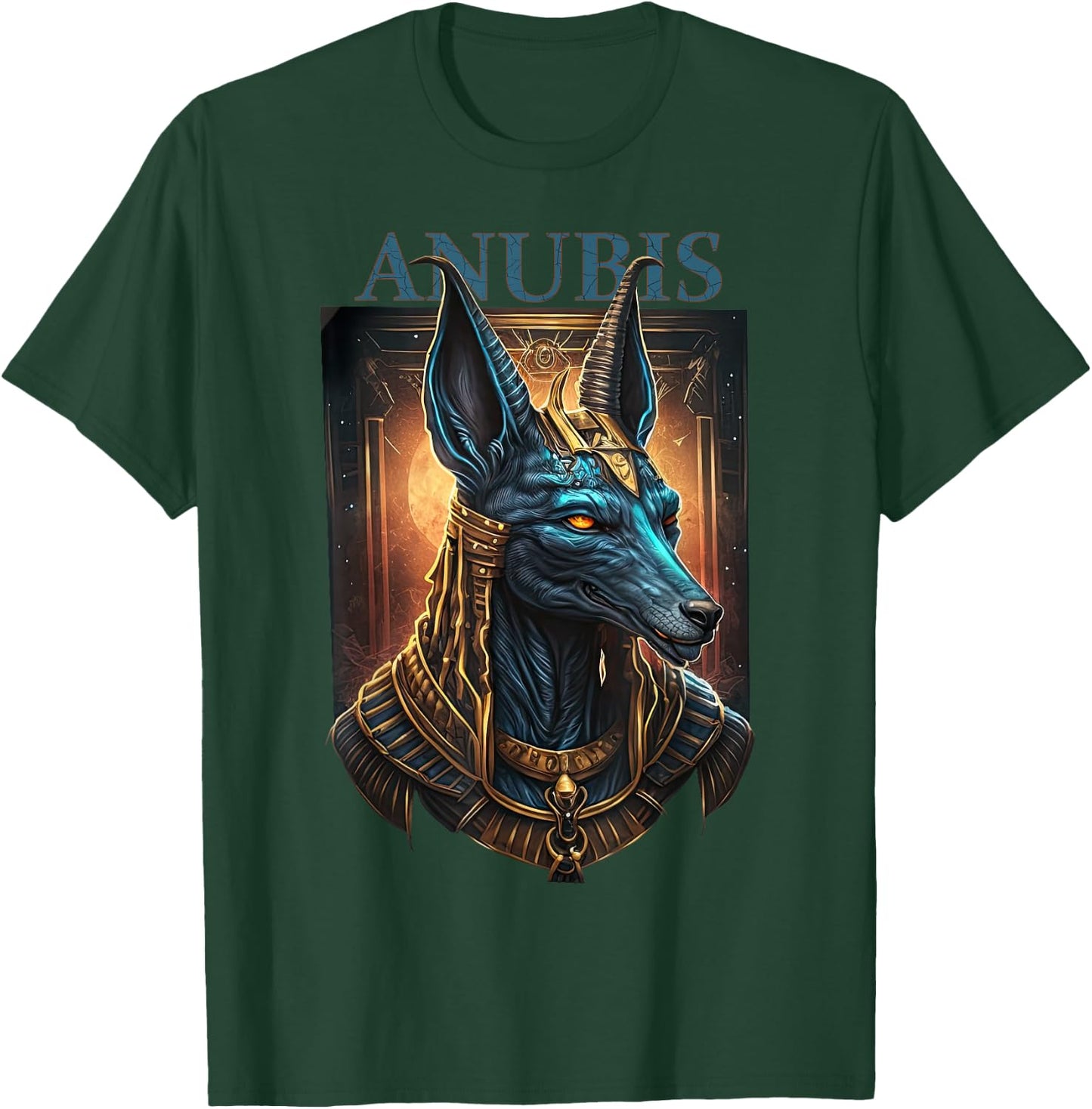 Anubis Ancient Egyptian God Of Dead Egypt Mythology Item T-Shirt - T-Shirt | Forest