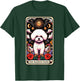 Bichon Frise Dog Tarot Card Floral Mom Bichon Frise Dad Pup T-Shirt - T-Shirt | Forest