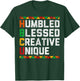 HBCU School Educated Historical Black College Graduate T-Shirt - T-Shirt | Forest